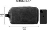 BAGSMART Toiletry Bag for Men, Travel Toiletry Organizer Dopp Kit Water-resistant Shaving Bag for Toiletries Accessories - Image 7